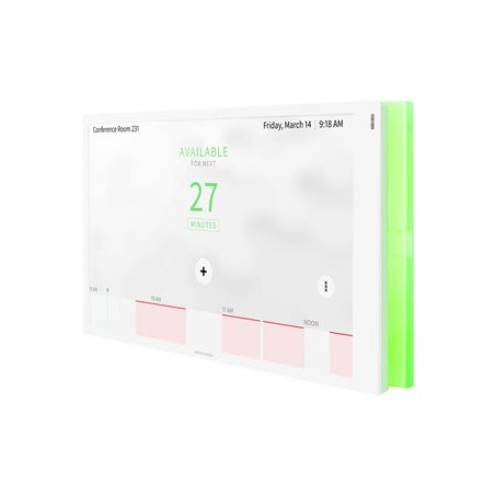 Crestron TSW-1070-LB-W-S - Svetelná lišta pro dostupnost zasedací místnosti - kabelové - USB 2.0 - smooth white