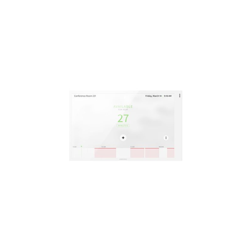 Crestron TSW-1070-GV-W-S - Ovládací panel s dotykovou obrazovkou - 10,1 palce, montáž na stěnu - kabelové - 10/100 Ethernet