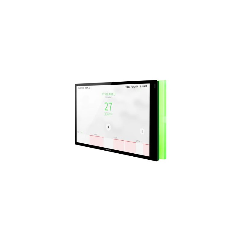 Crestron TSW-1070-LB-B-S - Svetelná lišta pro dostupnost zasedací místnosti - hladká cerná