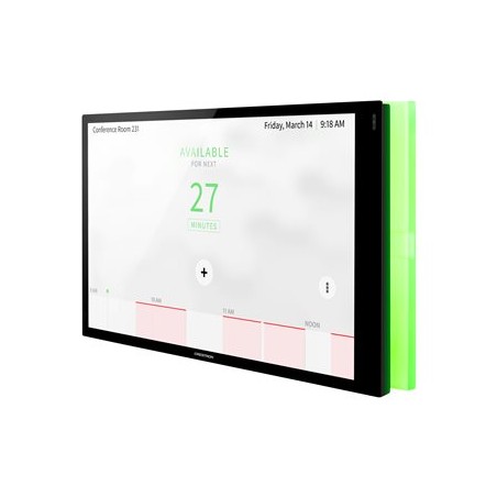 Crestron TSW-1070-LB-B-S - Svetelná lišta pro dostupnost zasedací místnosti - hladká cerná