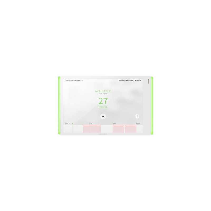 Crestron TSW-770-LB-W-S - Svetelná lišta pro dostupnost zasedací místnosti - smooth white