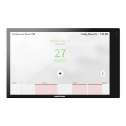 Crestron TSW-770-GV-B-S - Ovládací panel s dotykovou obrazovkou - 7", montáž na stěnu - kabelové - 10/100 Ethernet - hladká