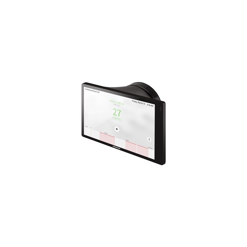 Crestron - Montážní sada (úchyt, lepicí pevné uchycení) - pro dotyková obrazovka - plast - hladká černá - přimontovatelný ke