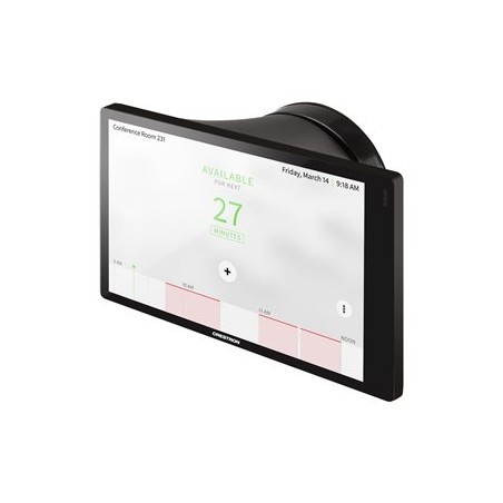 Crestron - Montážní sada (úchyt, lepicí pevné uchycení) - pro dotyková obrazovka - plast - hladká černá - přimontovatelný ke