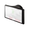 Crestron - Montážní sada (úchyt, lepicí pevné uchycení) - pro dotyková obrazovka - plast - hladká černá - přimontovatelný ke