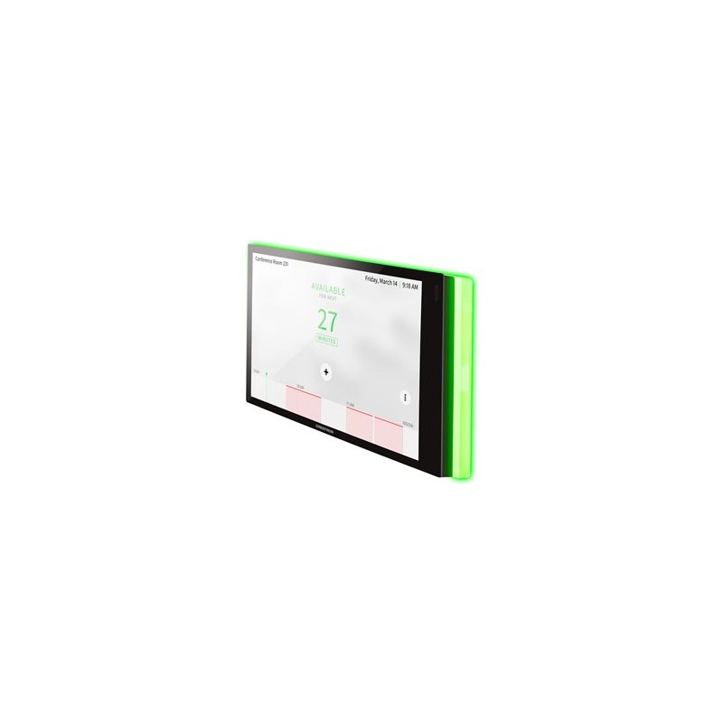 Crestron TSW-770-LB-B-S - Svetelná lišta pro dostupnost zasedací místnosti - hladká cerná
