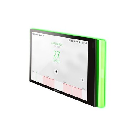 Crestron TSW-770-LB-B-S - Svetelná lišta pro dostupnost zasedací místnosti - hladká cerná