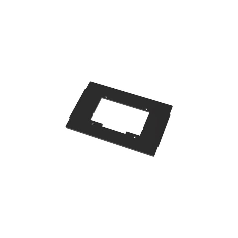 Crestron - Upevnovací komponent (krycí panel) - plast - cerná - pouzdro - pro Crestron TSW-1070-B-S Touch Screen TSW-770-B-S