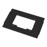 Crestron - Upevnovací komponent (krycí panel) - plast - cerná - pouzdro - pro Crestron TSW-1070-B-S Touch Screen TSW-770-B-S