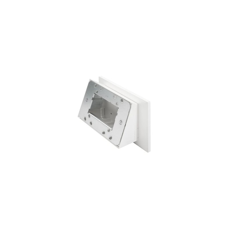 Crestron - Montážní sada (angled mount, housing) - různé povrchy - pro dotyková obrazovka - plast - smooth white
