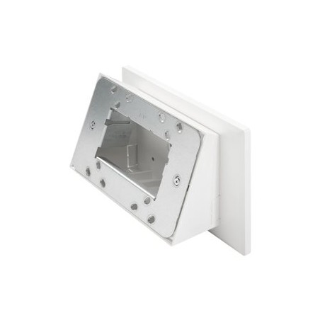Crestron - Montážní sada (angled mount, housing) - různé povrchy - pro dotyková obrazovka - plast - smooth white