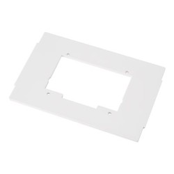Crestron - Upevnovací komponent (krycí panel) - plast - bílá - pouzdro - pro Crestron TSW-1070-W-S Touch Screen TSW-770-W-S