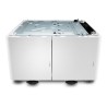 HP High Capacity Paper Tray and Stand - Zásobník médií - 5400 listy v 2 zásobník(y) - pro Color LaserJet Enterprise MFP M776