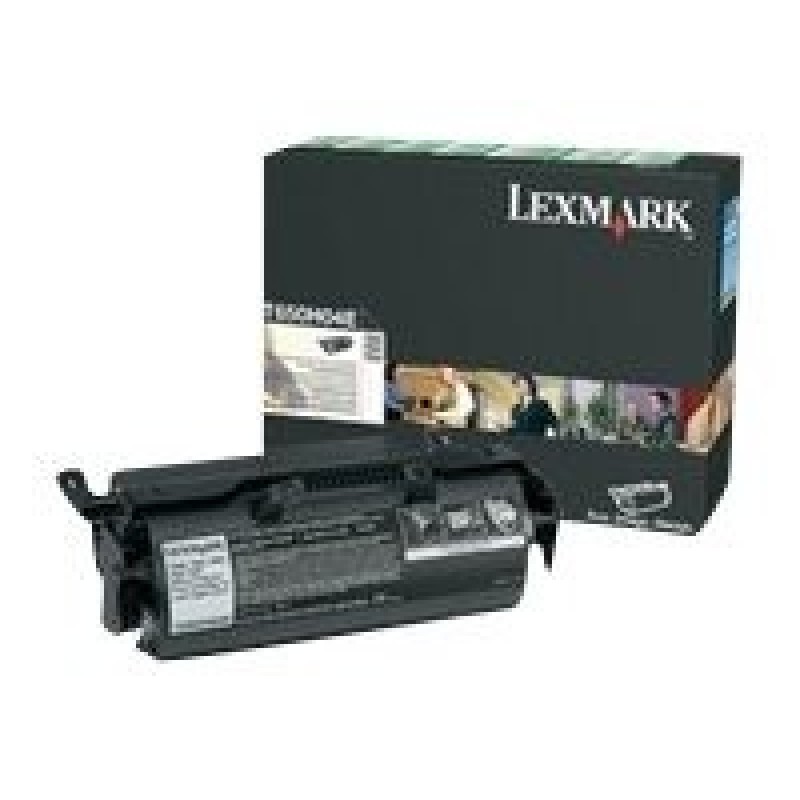 Lexmark - Vysoká výtěžnost - černá - originální - kazeta s barvivem LCCP, LRP - pro Lexmark T650dn, T650dtn, T650n, T652dn