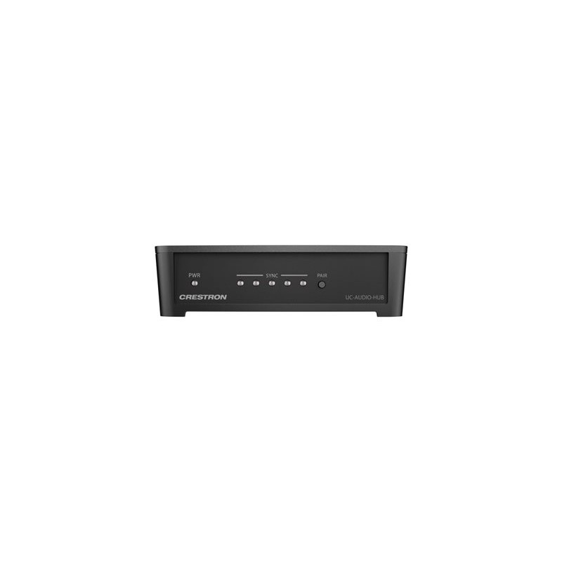 Crestron Flex UC-AUDIO-HUB - Bezdrátový audio transceiver pro hlasitý telefon - černá