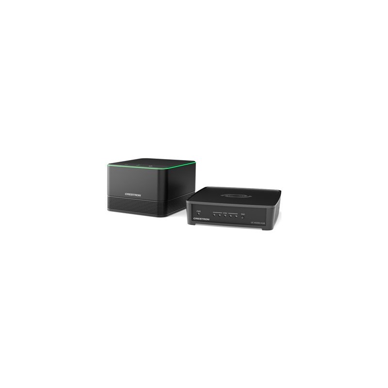 Crestron Flex Pod UC-AUDIO-1-B-DR2 KIT - Wireless Audio Kit hands-free hlasitý odposlech - DECT - bezdrátový - cerná - s