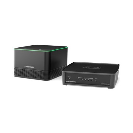 Crestron Flex Pod UC-AUDIO-1-B-DR2 KIT - Wireless Audio Kit hands-free hlasitý odposlech - DECT - bezdrátový - cerná - s