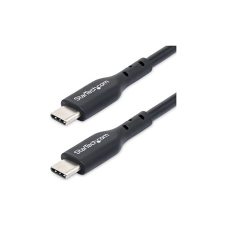 StarTech.com - USB kabel - USB-C (M) do USB-C (M) - USB 2.0 - 3 A - 2 m - USB Power Delivery (60W) - cerná (balení 2)