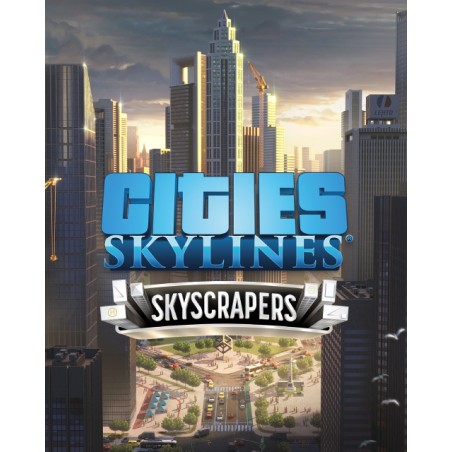 Cities Skylines Content Creator Pack Skyscrape – herní rozšíření pro PC (elektronická licence)