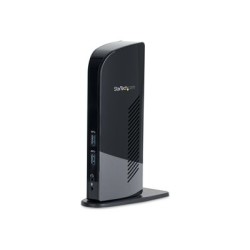 StarTech.com Dual Monitor USB 3.0 Laptop Docking Station with HDMI/DVI/VGA & 6xUSB Ports - Universal USB Dock for Mac & Windows
