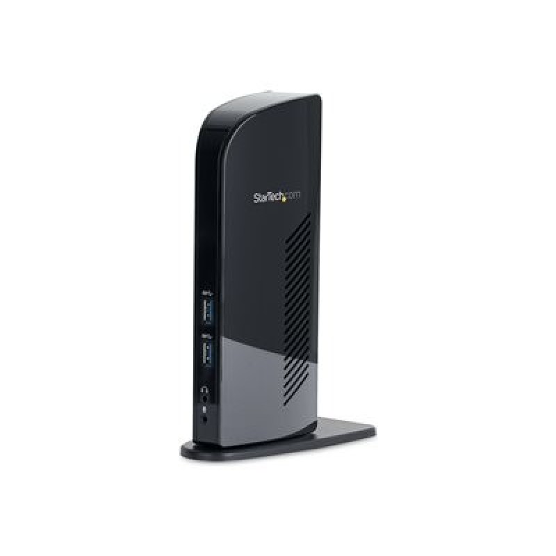 StarTech.com Dual Monitor USB 3.0 Laptop Docking Station with HDMI/DVI/VGA & 6xUSB Ports - Universal USB Dock for Mac & Windows