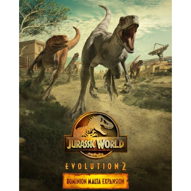 Jurassic World Evolution 2 Dominion Malta Expa – herní rozšíření pro PC (elektronická licence)