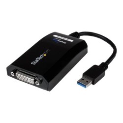 StarTech.com USB 3.0 to DVI / VGA Adapter - 2048x1152 - External Video & Graphics Card - Dual Monitor Display Adapter Cable