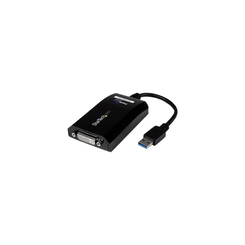 StarTech.com USB 3.0 to DVI / VGA Adapter - 2048x1152 - External Video & Graphics Card - Dual Monitor Display Adapter Cable