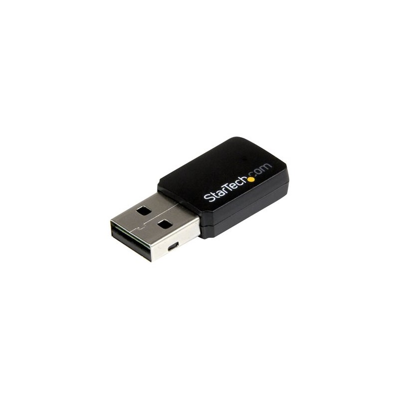 StarTech.com USB 2.0 AC600 Mini Dual Band Wireless-AC Network Adapter - 1T1R 802.11ac WiFi Adapter - 2.4GHz / 5GHz USB Wireless
