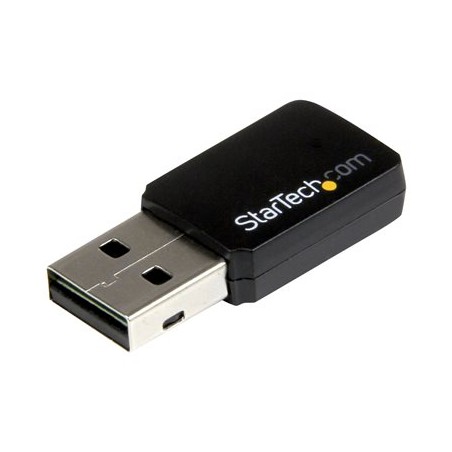 StarTech.com USB 2.0 AC600 Mini Dual Band Wireless-AC Network Adapter - 1T1R 802.11ac WiFi Adapter - 2.4GHz / 5GHz USB Wireless