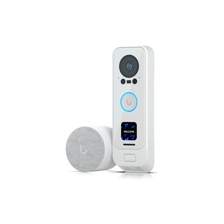 Ubiquiti UniFi G4 Doorbell Professional PoE Kit - Chytrý dveřní zvonek - s fotoaparátem - kabelové - bílá