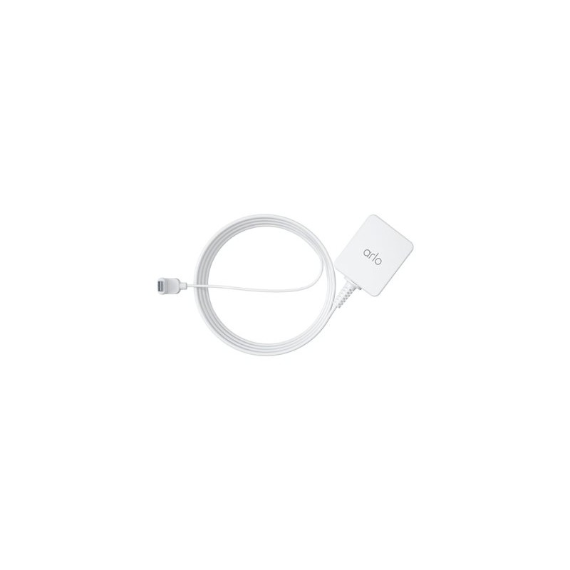 Arlo - USB charge adapter - Eurozástrčka (M) do 24 pin USB-C (M) - 7.6 m - venkovní - bílá