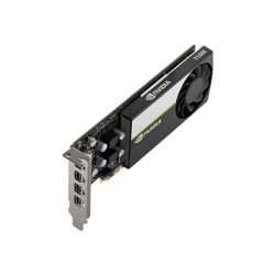 NVIDIA T1000 - Grafická karta - T1000 - 4 GB GDDR6 - PCIe 3.0 x16 nízký profil - 4 x Mini DisplayPort