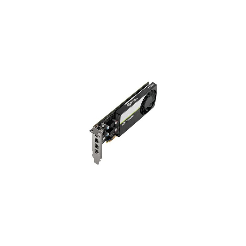 NVIDIA T1000 - Grafická karta - T1000 - 4 GB GDDR6 - PCIe 3.0 x16 nízký profil - 4 x Mini DisplayPort