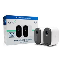 Arlo Essential XL - 2. generace - síťová bezpečnostní kamera - interiérový, venkovní - odolnost vůči počasí - barevný (Den a