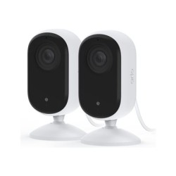 Arlo Essential Indoor 2K - Síťová bezpečnostní kamera - interiérový - barevný (Den a noc) - 4 MP - 2560 x 1440 - audio