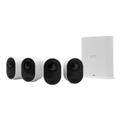 Arlo Ultra 2 Security System - Brána + kamera/kamery - napájení bateriemi, napájení AC - 4 fotoaparát(y)