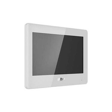 Dahua VTH5 Series - IP intercom station monitor - 2 vodiče, vnitřní - kabelové - 10/100 Ethernet - bílá