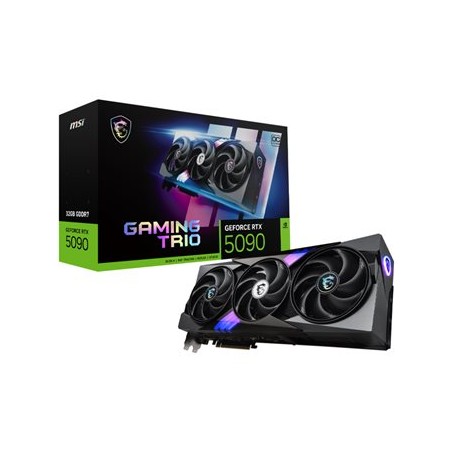 MSI GeForce RTX 5090 32G GAMING TRIO OC - Grafická karta - GeForce RTX 5090 - 32 GB GDDR7 - PCI Express 5.0 - 3 x DisplayPort