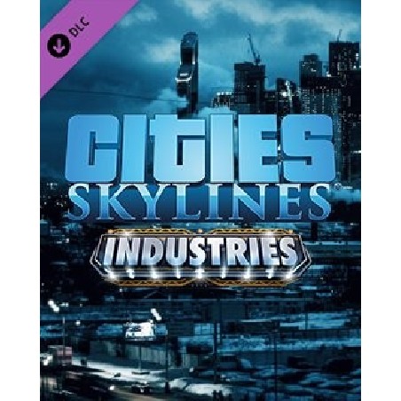 Cities Skylines Industries – herní rozšíření pro PC (elektronická licence)