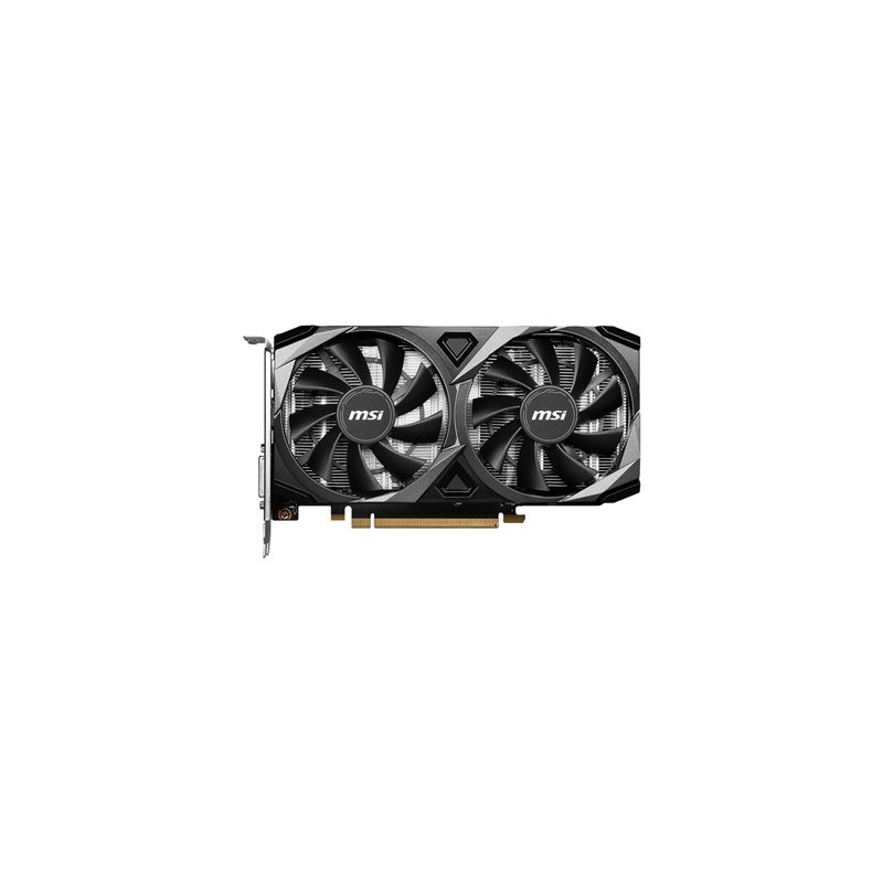 MSI GeForce RTX 3050 VENTUS 2X XS 8G OC - Grafická karta - GF RTX 3050 - 8 GB GDDR6 - PCIe 4.0 x8 - DVI, HDMI, DisplayPort