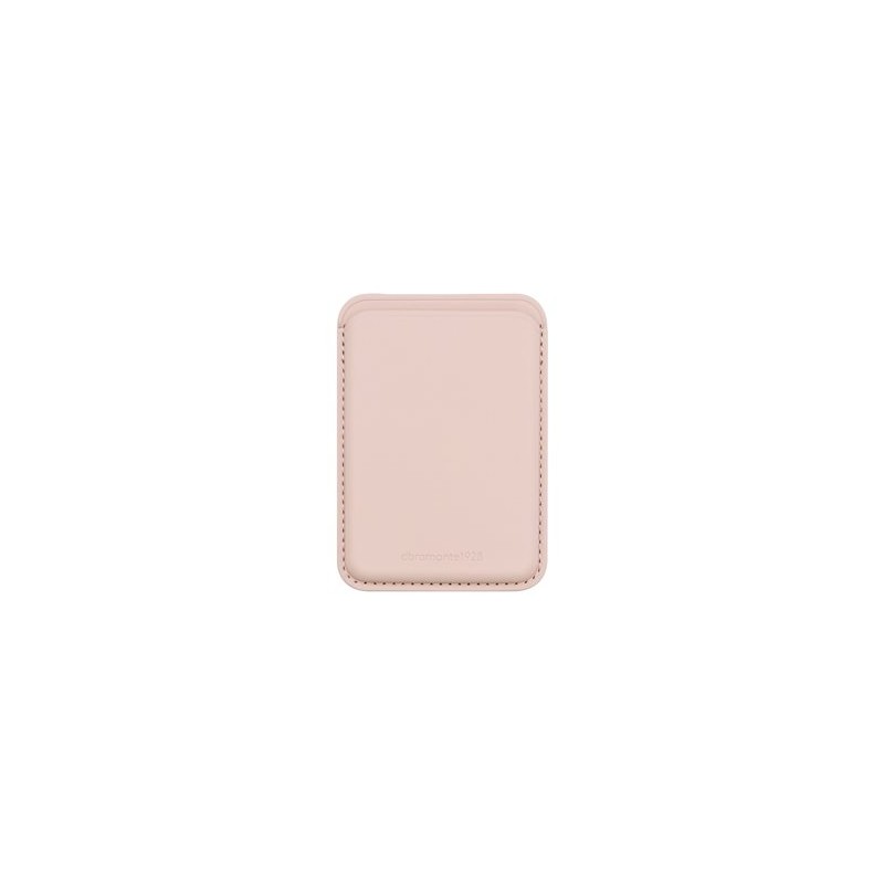 dbramante1928 - Brašna pro mobilní telefon / kreditní kartu - kompatibilita s MagSafe - ICON - růžová pink sand
