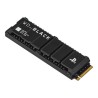 WD Black SN850P NVMe SSD WDBBYV0020BNC-WRSN - SSD - 2 TB - interní - M.2 2280 - PCIe 4.0 x4 (NVMe) - integrovaný chladič