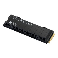 WD_BLACK SN850X NVMe SSD WDBB9H0010BNC - SSD - 1 TB - interní - M.2 2280 - PCIe 4.0 (NVMe) - integrovaný chladič - černá