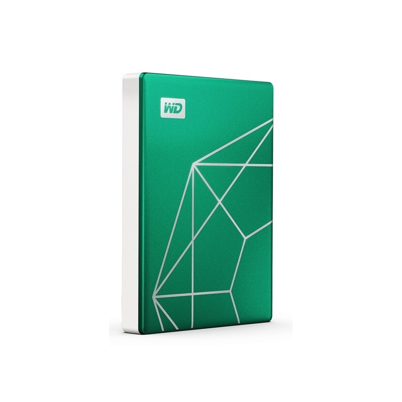 WD My Passport Ultra WDBJXT0020BGN-WESN - 20th Emerelad Anniversary Edition - pevný disk - šifrovaný - 2 TB - externí