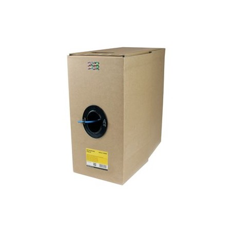 StarTech.com 1000 ft Bulk Roll of Blue CMR Cat6 Solid UTP Riser Cable - Cat 6 Riser Cable - Cat.6 CMR Ethernet Cable - 23 AWG