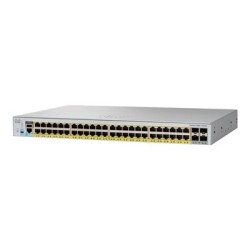 Cisco Catalyst 2960L-SM-48PS - Přepínač - L3 - inteligentní - 48 x 10/100/1000 (PoE+) + 4 x 1 Gigabit Ethernet SFP+ - Lze