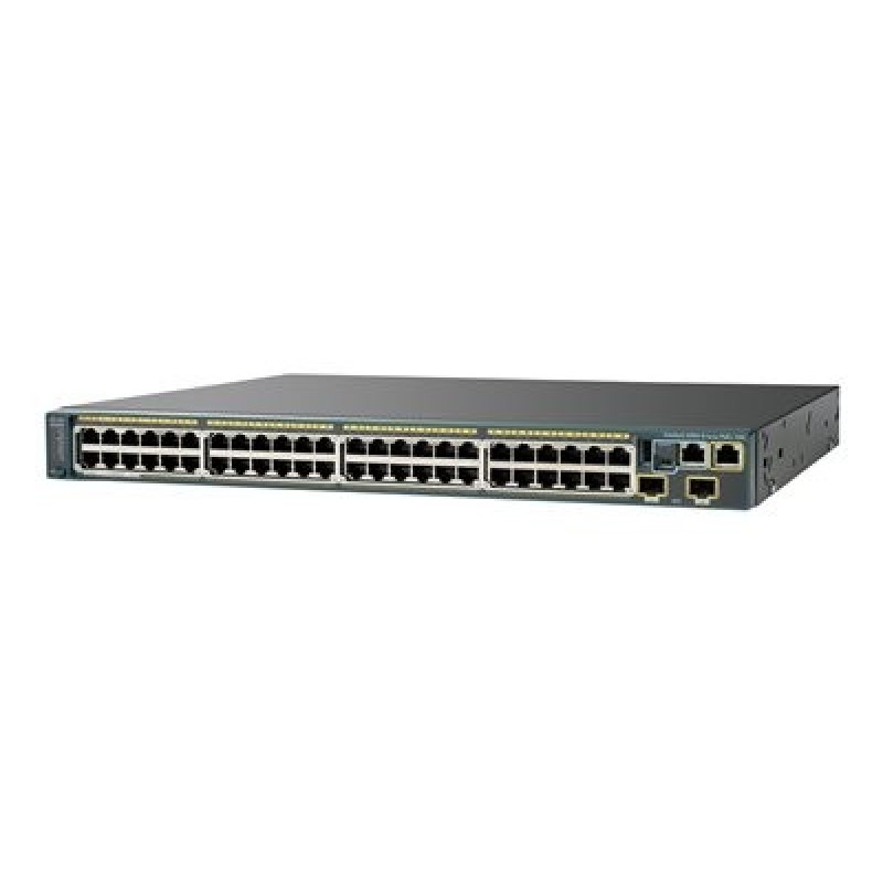 Cisco Catalyst 2960S-48LPD-L - Přepínač - řízený - 48 x 10/100/1000 (PoE) + 2 x 10 Gigabit SFP+ - Lze montovat do rozvaděče