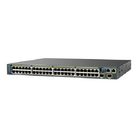 Cisco Catalyst 2960S-48LPD-L - Přepínač - řízený - 48 x 10/100/1000 (PoE) + 2 x 10 Gigabit SFP+ - Lze montovat do rozvaděče