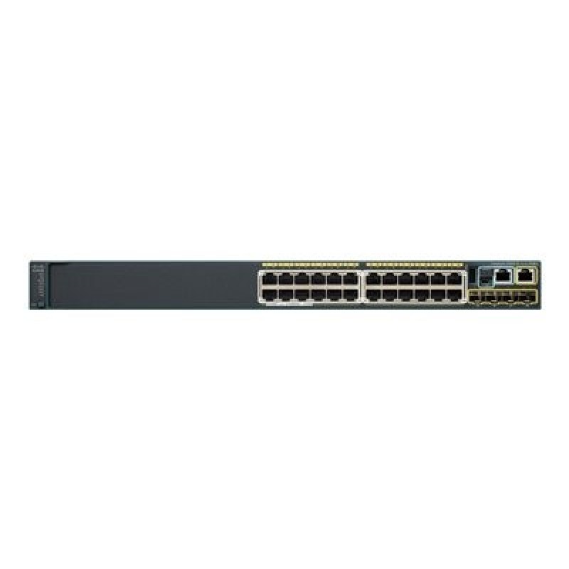 Cisco Catalyst 2960S-24PS-L - Přepínač - řízený - 24 x 10/100/1000 (PoE) + 4 x SFP - Lze montovat do rozvaděče - PoE